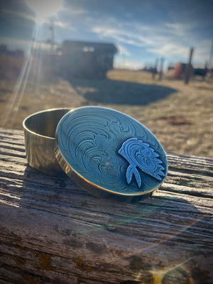 Brass Snuff Tin