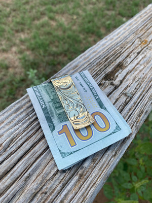 Brass Money Holder